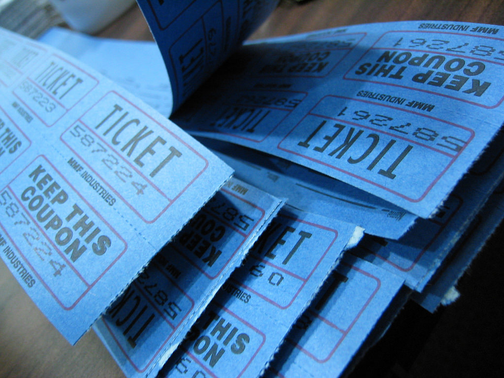 Printed Raffle Tickets