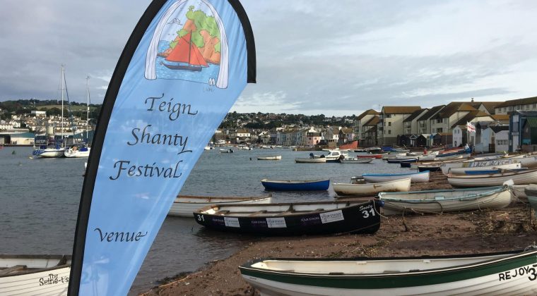 Supporting the Teign Shanty Festival
